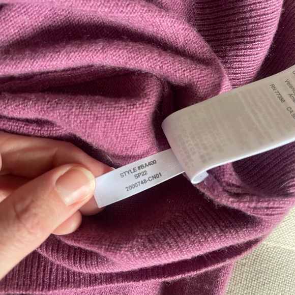 J Crew Cashmere Classic-Fit Crewneck Sweater - Picture 6 of 8